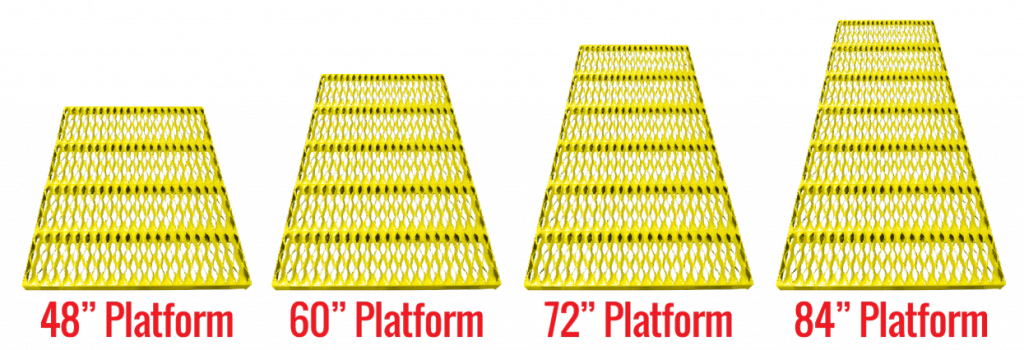 COTTERMAN Plataforma de Trabajo,Capacidad 800 lb. - Plataformas de Trabajo  - 20Z549