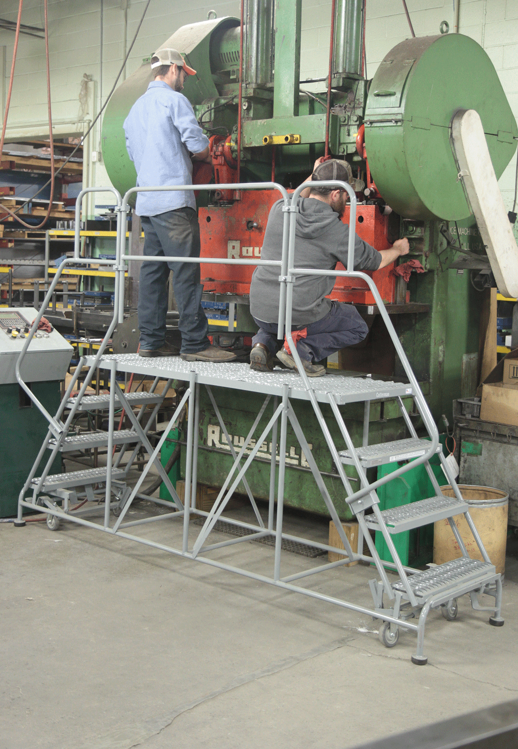 Dual Access Work Platform