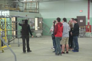 Peck High School visits Cotterman HQ in Croswell, MI.