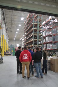 Peck High School visits Cotterman HQ in Croswell, MI.