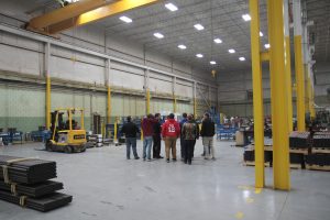 Peck High School visits Cotterman HQ in Croswell, MI.