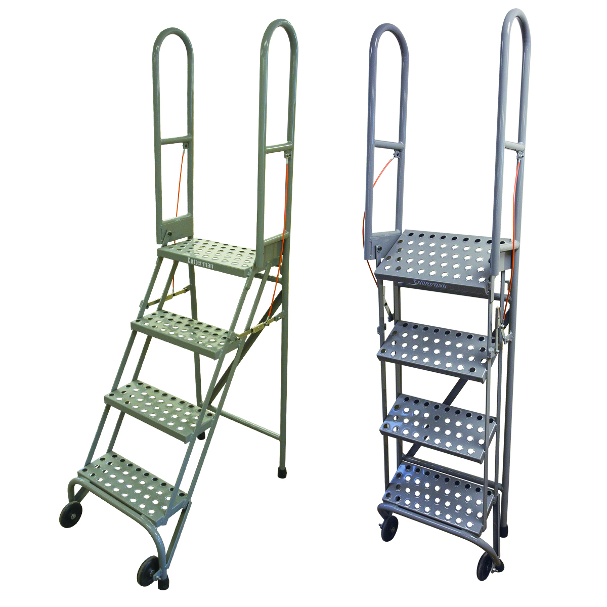 Folding Ladder. Creative Foldable Ladder. Double Sided Compact Folding Ladder uk. GP Logistics Compact Folding Ladder USA. Top step