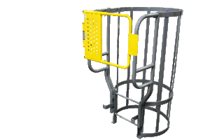 fixed ladders safety gate